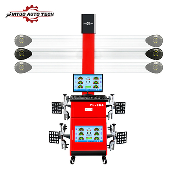 3D Wheel Alignment with automatic tracking