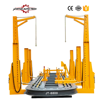 Truck frame machine