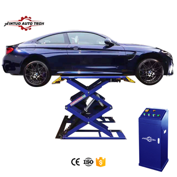 Ultra thin scissor car lift