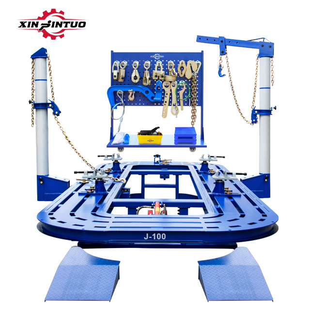Jintuo Square Tube Steel 3500Kg Hydraulic Car Frame Machine