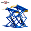 Jintuo High Quality Hydraulic Electric Garage Horizontal Low Rise Car Scissor Lifts