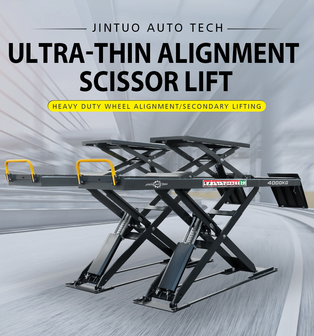 Jintuo Auto Tech Ultra-thin Alignment scissor lift