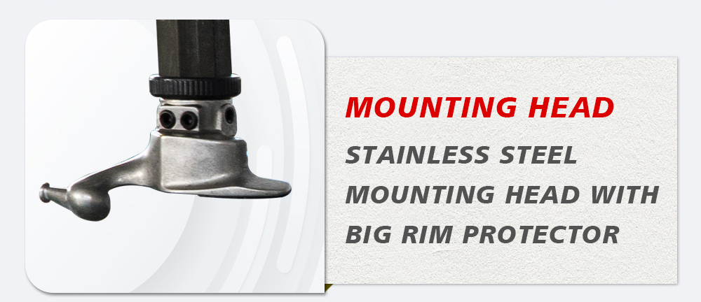 TIRE CHANGER MOUNTING HEAD