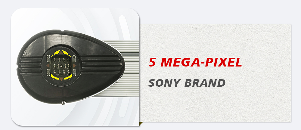 5 mega-pixel sony brand