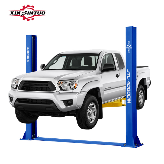 Jintuo Clear Floor 4000 Kg Capacity High Quality Hydraulic Two Post Car Lift for Sale