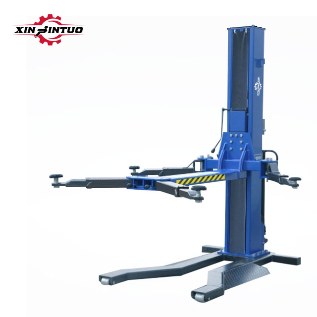 2800Kg single post movable car lift 