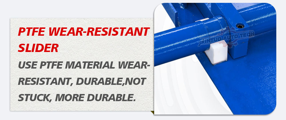 PTFE wear-resistant slider