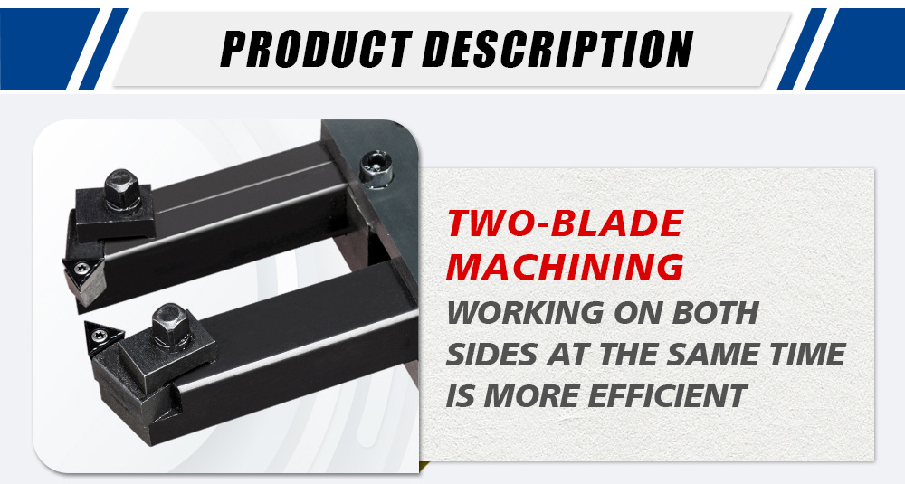 Two-blade machine