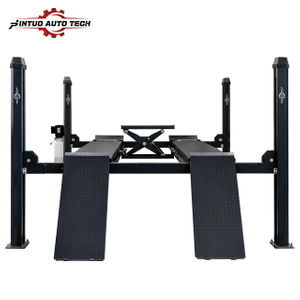 Jintuo Cheap Auto Hydraulic Four Ton 4 Post Car Lift for Sale