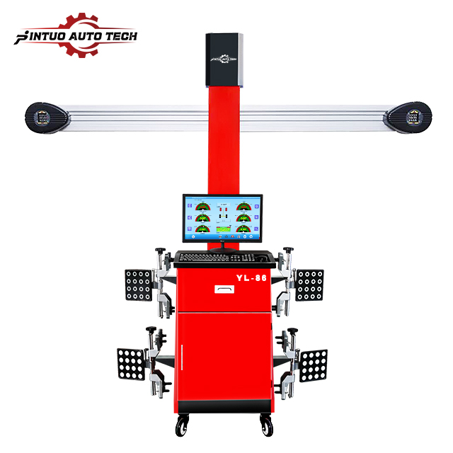 Jintuo 3D Wheel Alignment Machine with Movable Cabinet