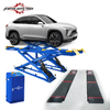 Jintuo In Ground Hydraulic Wheel Alignment Auto Car Scissor Lift for Repair