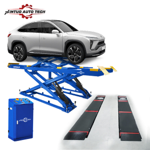 Jintuo CE 8800lbs Underground Auto Lifter Platform Hoist Big Scissor Car Lift