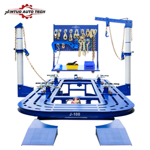 Jintuo Square Tube Steel 3500Kg Hydraulic Car Frame Machine