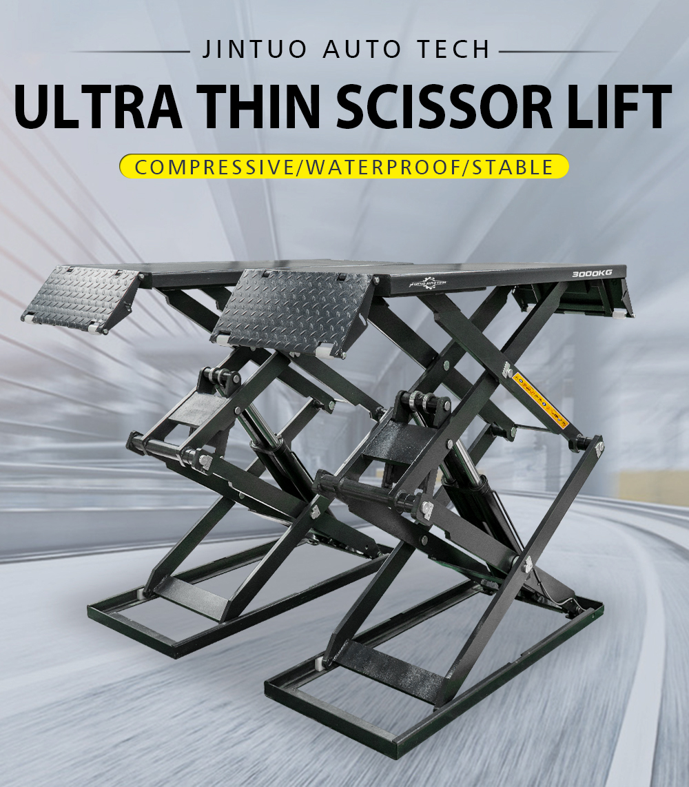 ULTRA THIN SCISSOR CAR LIFT