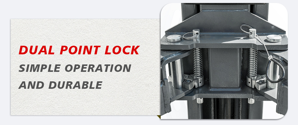 dual point lock,simple operation and durable