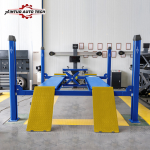 Jintuo Customized High Quality Automotive 8800lbs Best Sale 4 Post Car Lift For Wheel Alignment