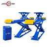 Jintuo 4000kg Electric Pneumatic Full Rise in Ground Large Scissor Car Lift