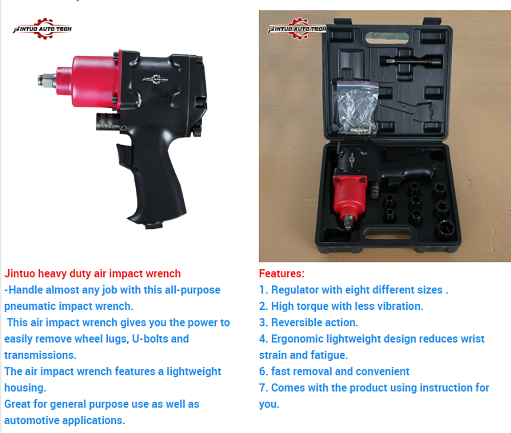 Heavy duty air impact wrench