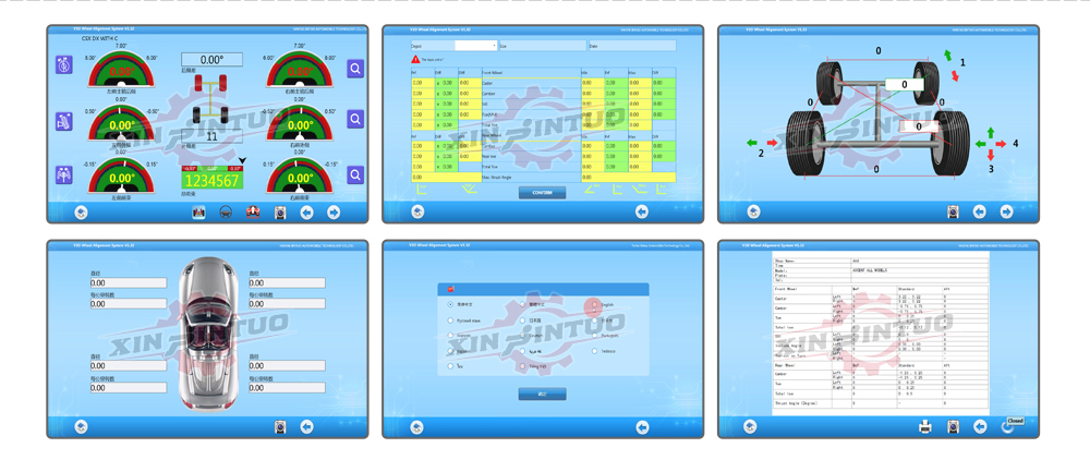 3d four wheel alignment