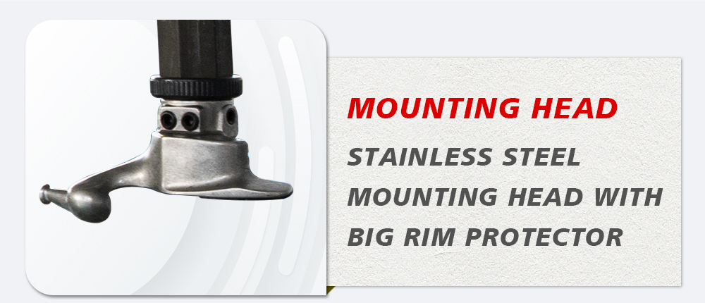 TIRE CHANGER MOUNTING HEAD