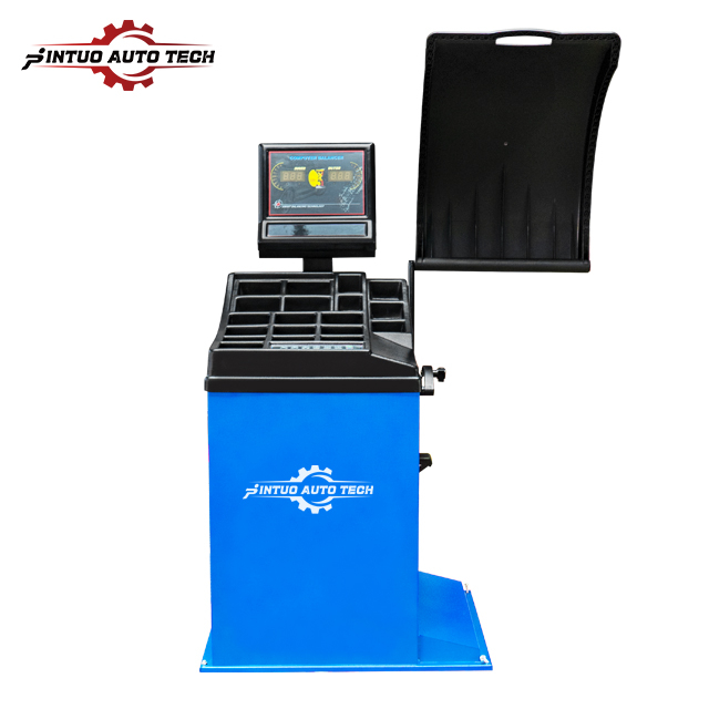 Jintuo JW-109 China Factory Fully Automatic Digital Display Car Wheel Balancer Machine