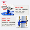 Jintuo Square Tube Steel 3500Kg Hydraulic Car Frame Machine