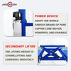 Jintuo Ce Hydraulic Four Cylinder Car Elevators Wheel Alignment 4 Post Car Lifts for Home Garage