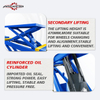 Jintuo CE 8800lbs Underground Auto Lifter Platform Hoist Big Scissor Car Lift