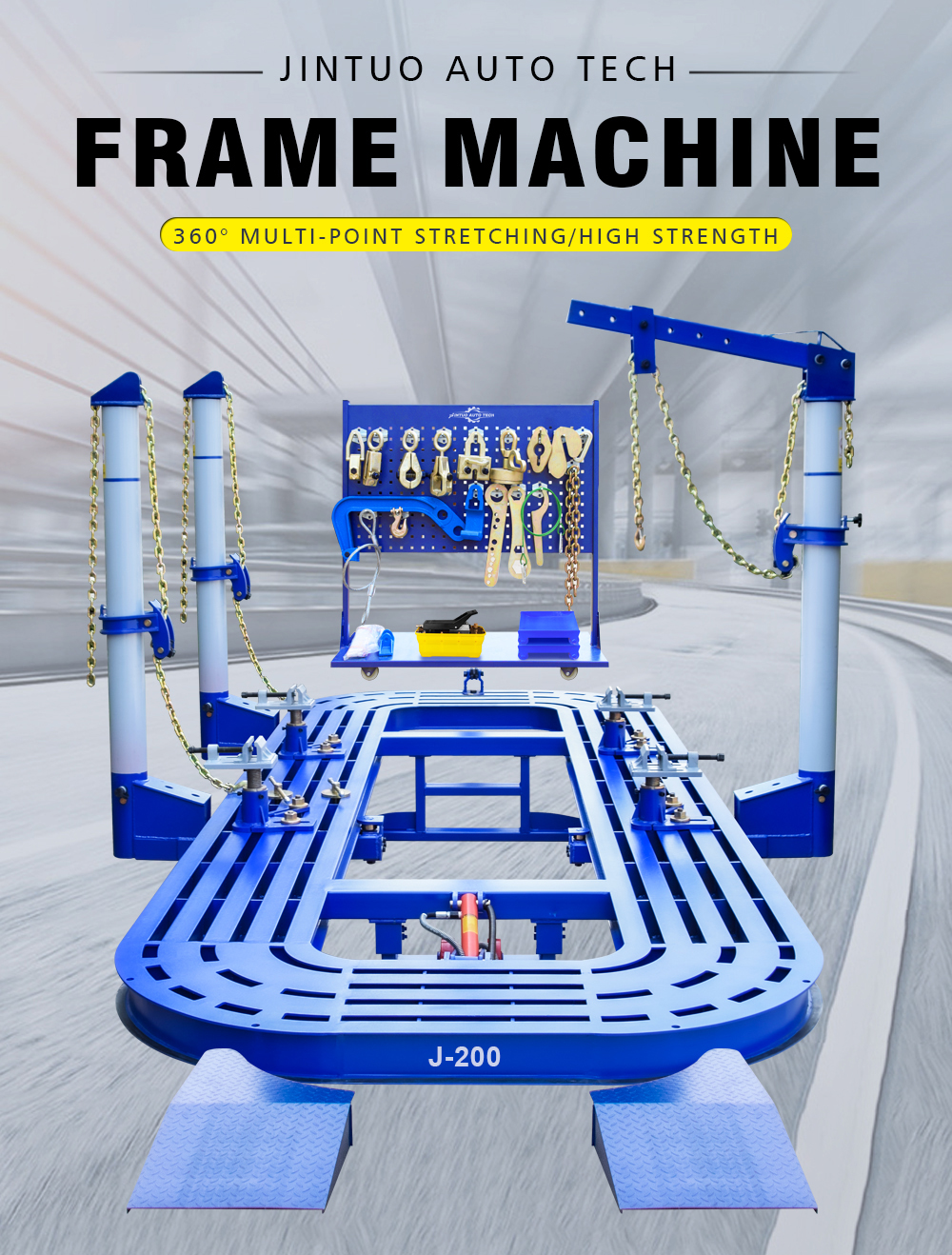 Jintuo Auto Tech I-beam car frame machine