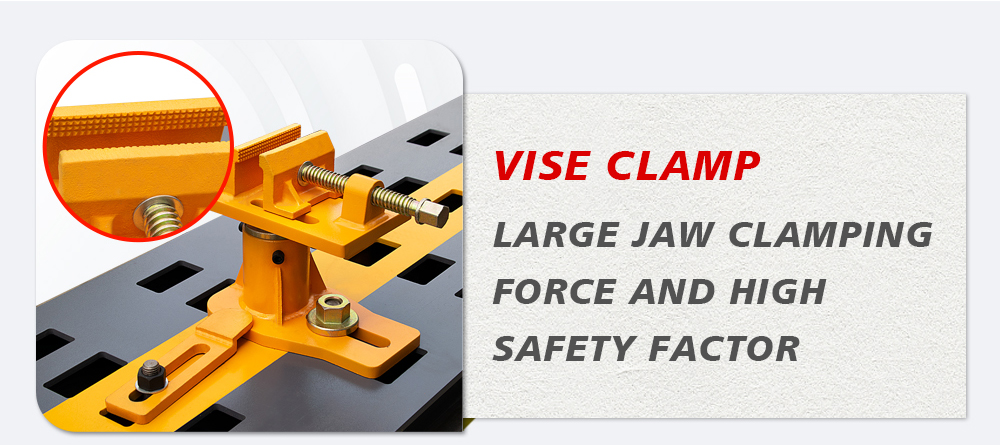 car frame machine vise clamp