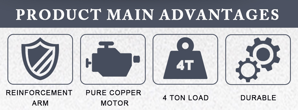 2 post car lift product main advantages