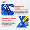 Jintuo Mobile Factory Direct Supply Mid Rise Super Thin Movable Small Machine Automotive Scissor Car Lift