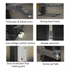 2800Kg single post movable car lift 