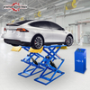 Jintuo Factory Price Hydraulic Electric Garage Full Rise Small Super Thin Car Scissor Lifts