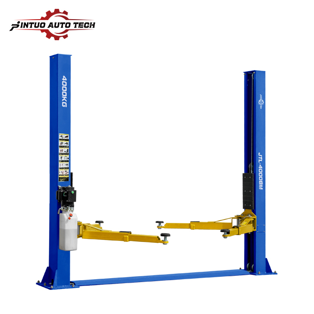 Jintuo Double Cylinder Electric Hydraulic Two Post Car Lift for Sale