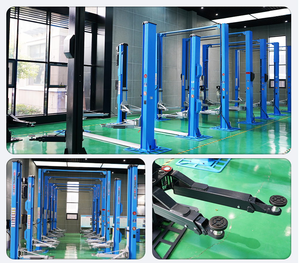 2 post car lift Production workshop