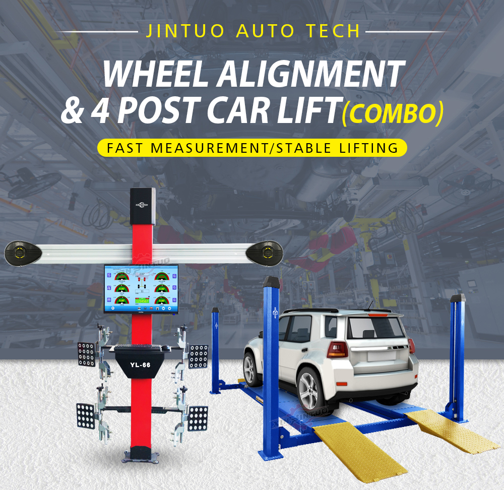 wheel alignment & 4 post car lift