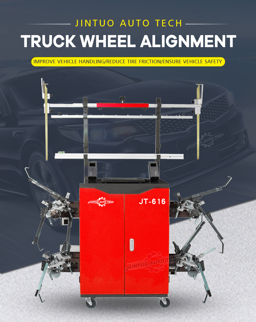 Truck wheel alignment