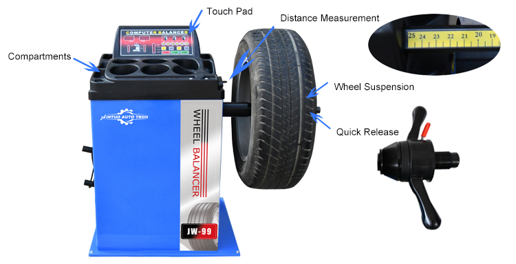 Jintuo car wheel balancer details