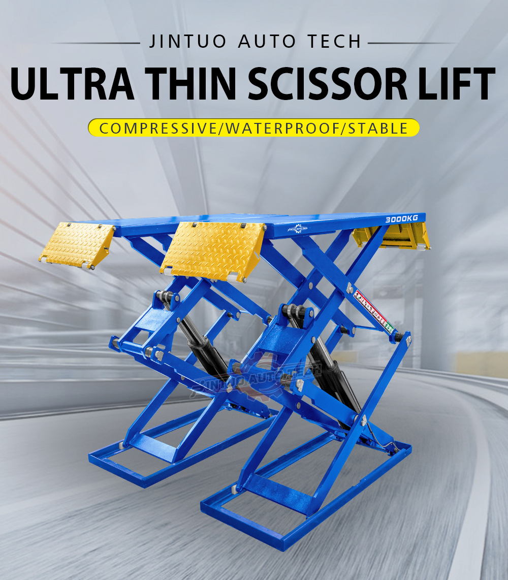 ULTRA THIN SCISSOR CAR LIFT