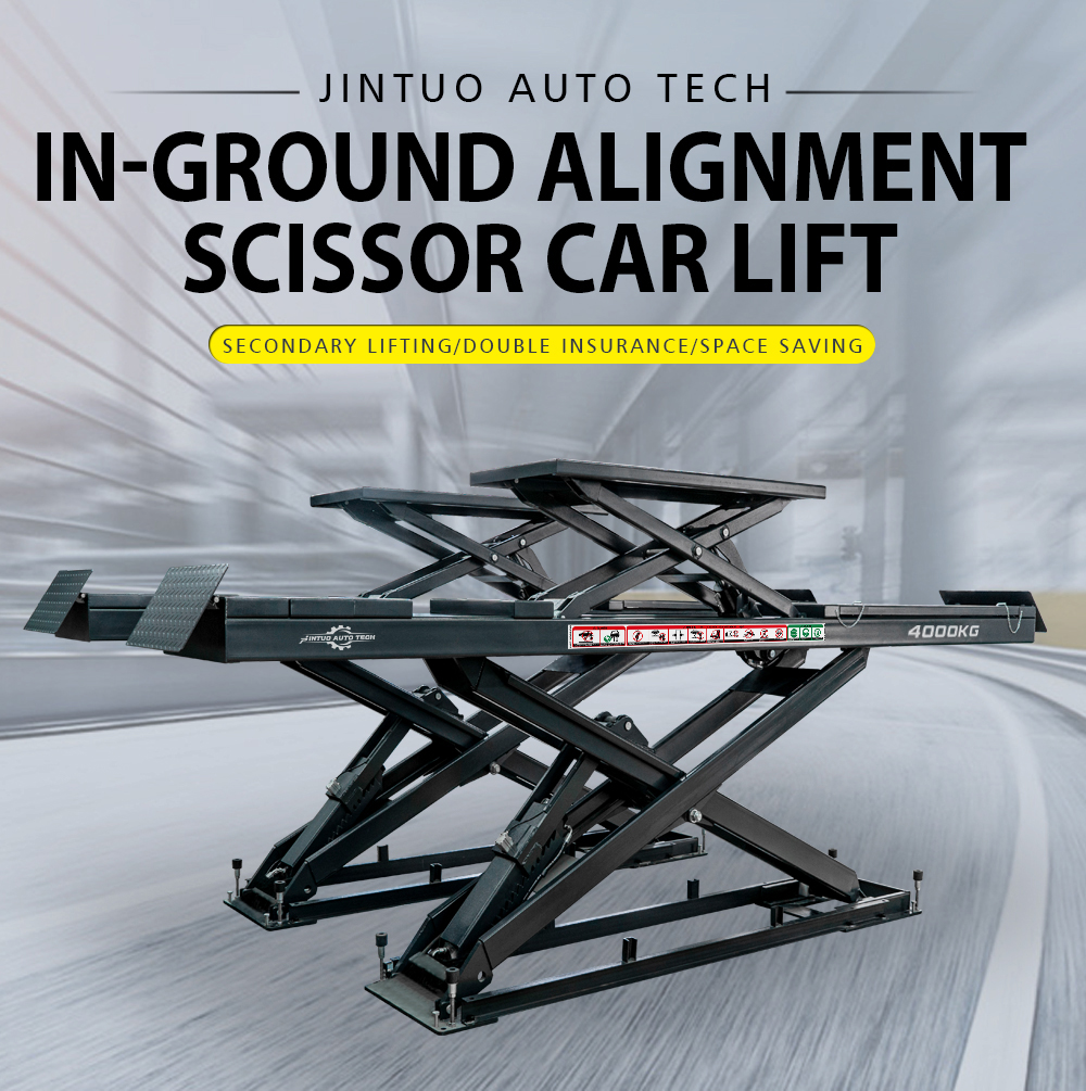 Jintuo Auto Tech In-ground alignment scissor car lift