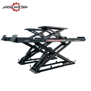 Jintuo Double Level Big In-ground Alignment Car Scissor Lift with CE