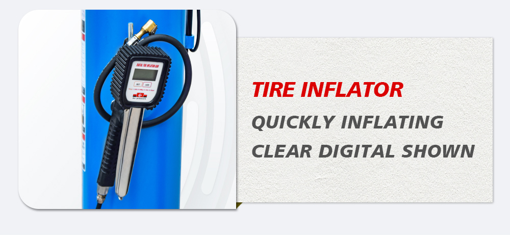 TIRE CHANGER TIRE INFLATOR