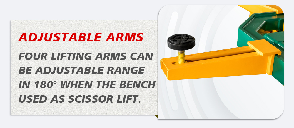 adjustable arms