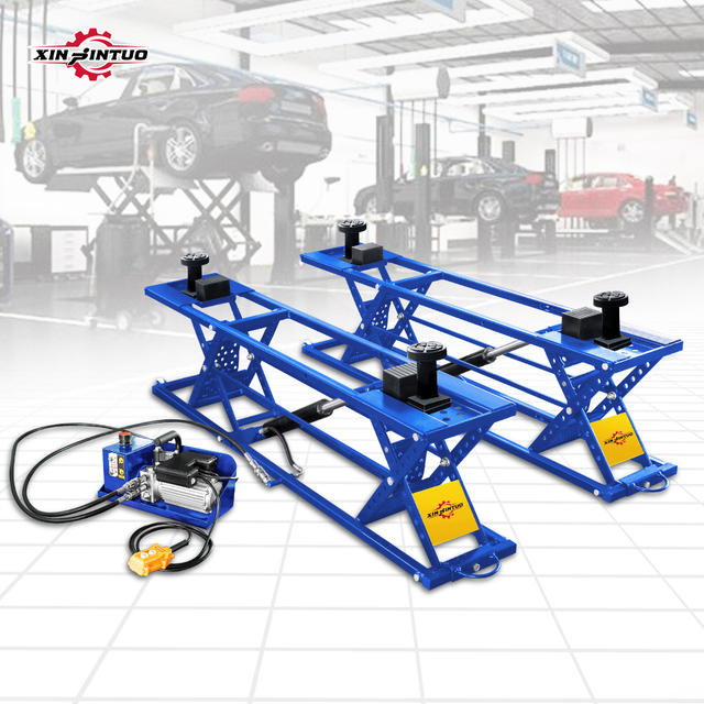 Jintuo Mini Portable Auto Cheap Factory Customized Automotive Scissor Vehicle Machine Repaire Scissor Lift Cars