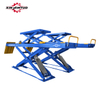 Jintuo 4000 Kg Capacity Four Cylinders Full Rise Ultra Thin Wheel Alignment Scissor Car Lift with CE