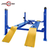 Jintuo 4 Post Car Lift with Rolling Jack Hydraulic Vehicle Lifting for Wheel Alignment