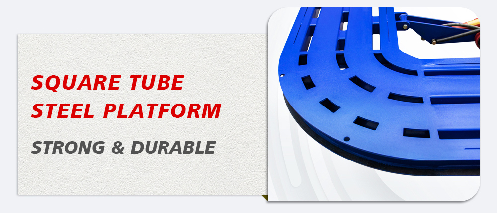 Square tube steel platform