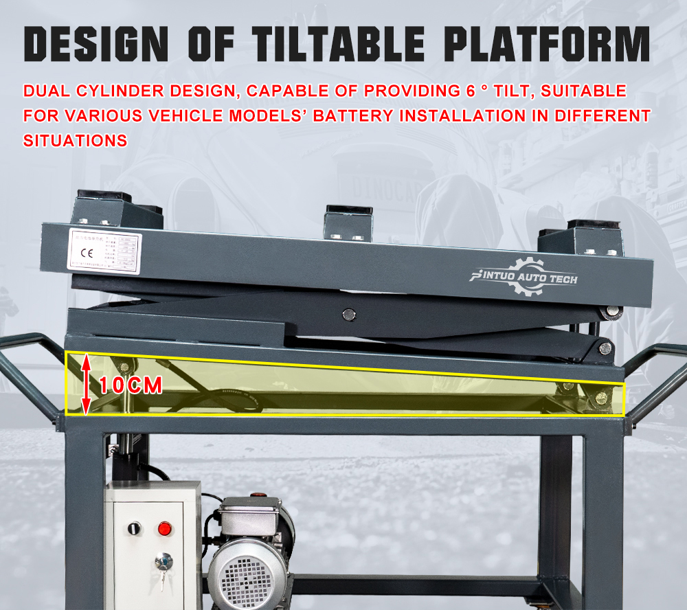 design of tiltable platform