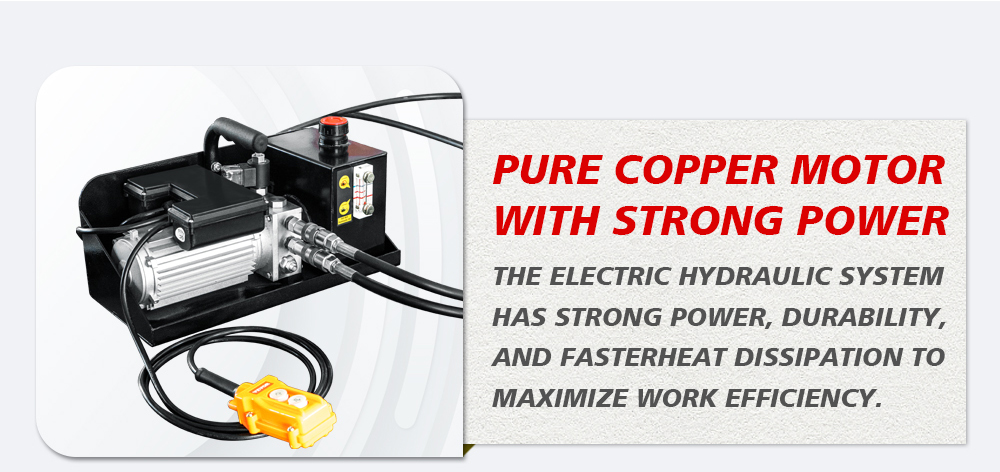 pure copper motor with strong power